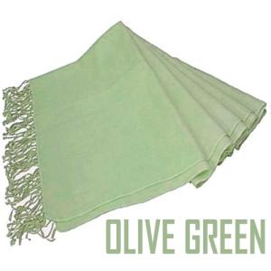 70 X 200cm Dk Green Pashmina Scarf
