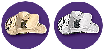 Cowboy hat Tooth Gem