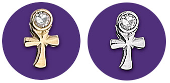 Diamond Key of Life Tooth Gem