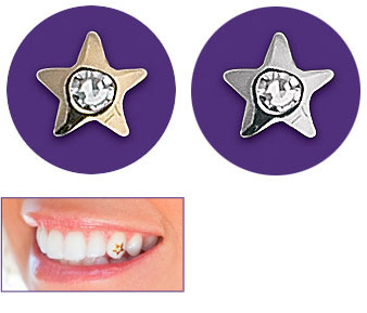 Diamond Star Tooth Gem