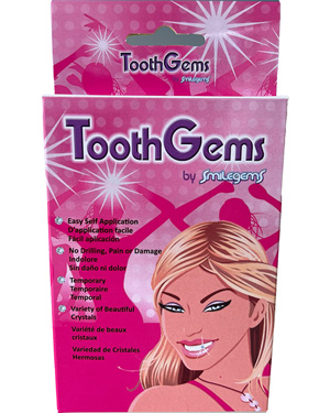 Tooth Gem Kit, DIY Crystals Jewelry Kit Teeth Gems Kit